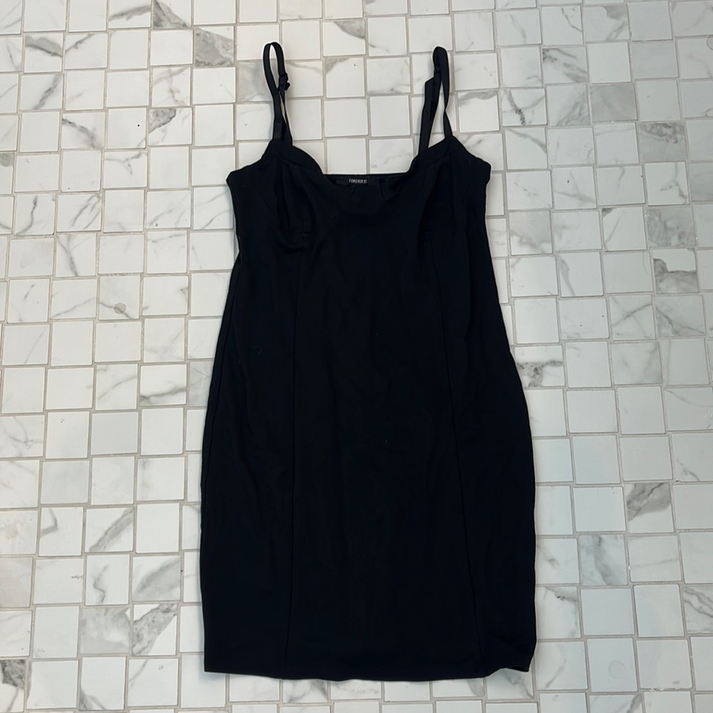 Forever 21 Black Tight Dress